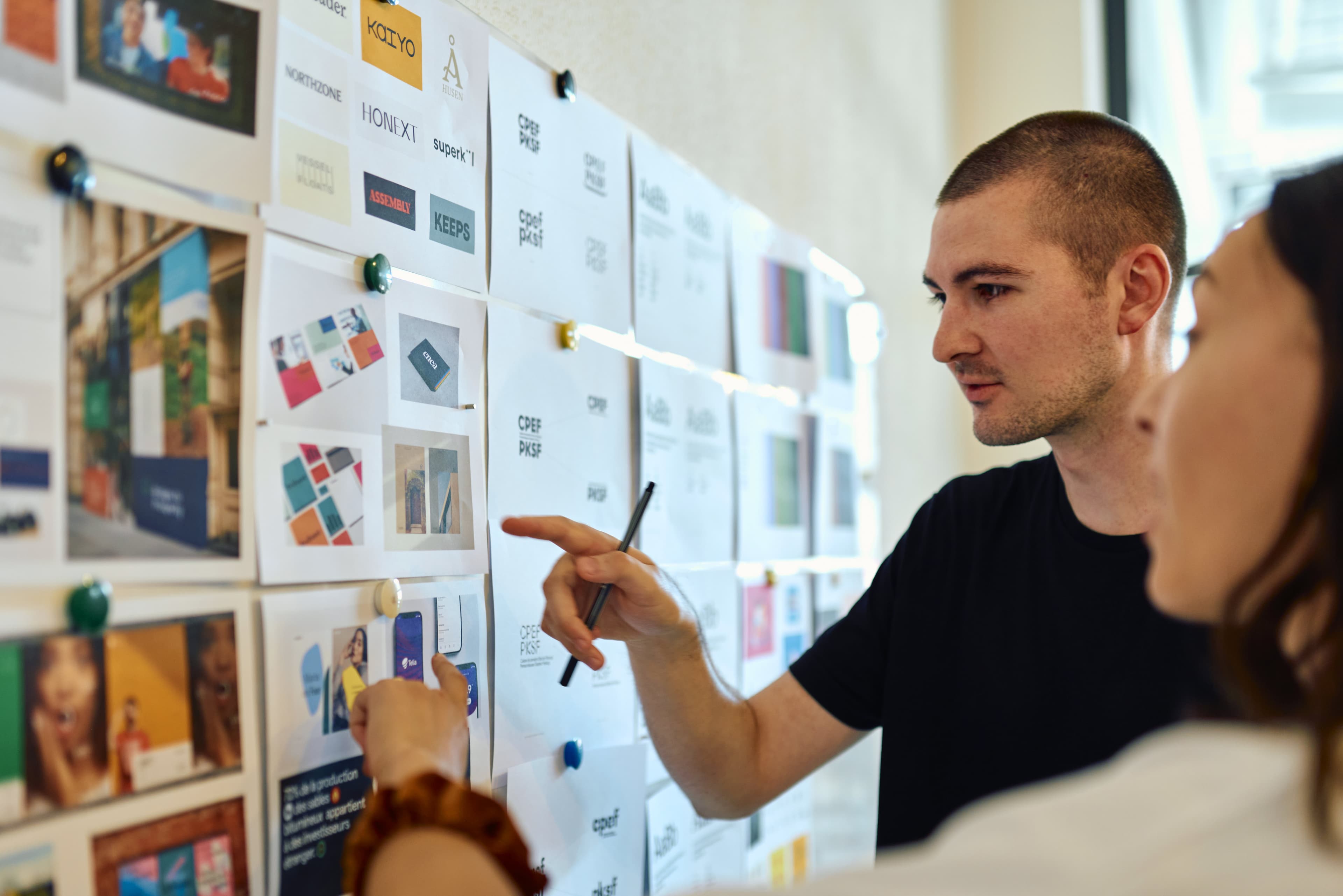 Une mosaïque d'inspiration design